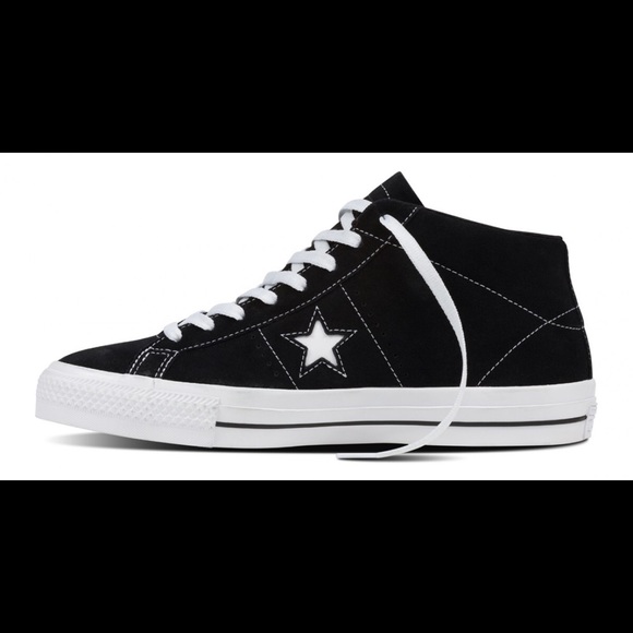 converse cons one star mid